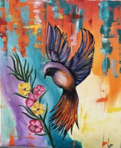 Bird and Flower