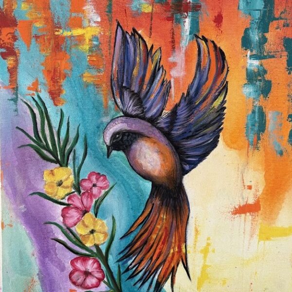 Bird and Flower